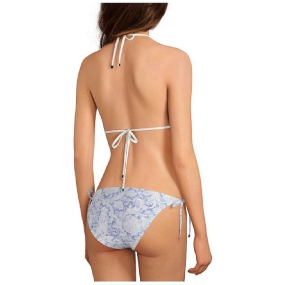 String Bikini Bottoms - Blue - by Chelsea & Violet - Picture 2 of 3